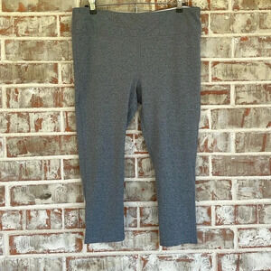 Marika Sport Gray Crop Girls XL Leggings